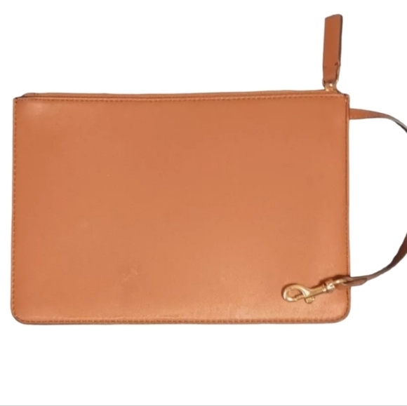 Calvin Klein Large Pink Blush Wristlet Wallet Clutch - 10.25" L, 6.25" H, 1" D - Picture 3 of 13